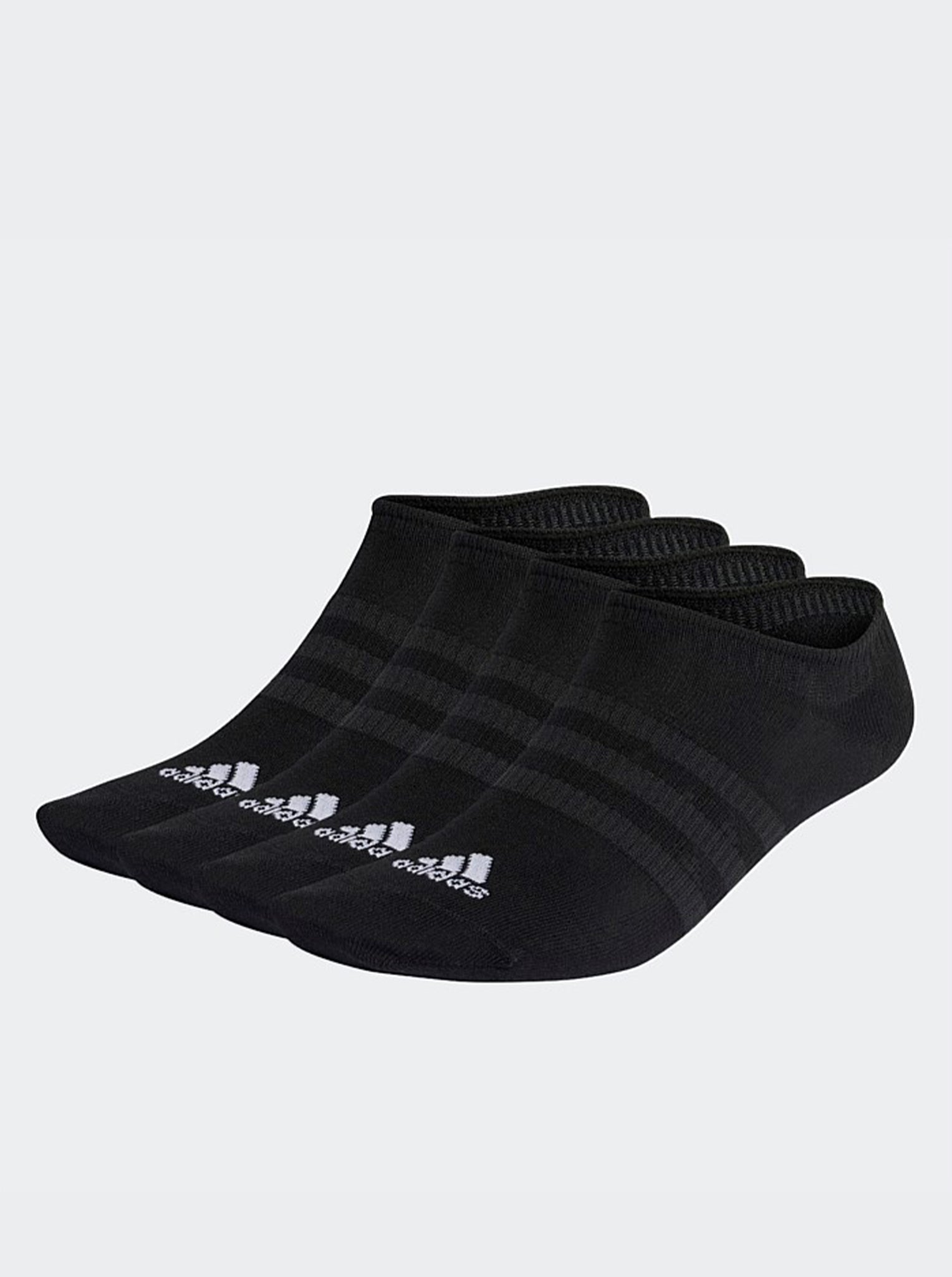 Thin and Light No-Show Socks 3 Pack Unisex