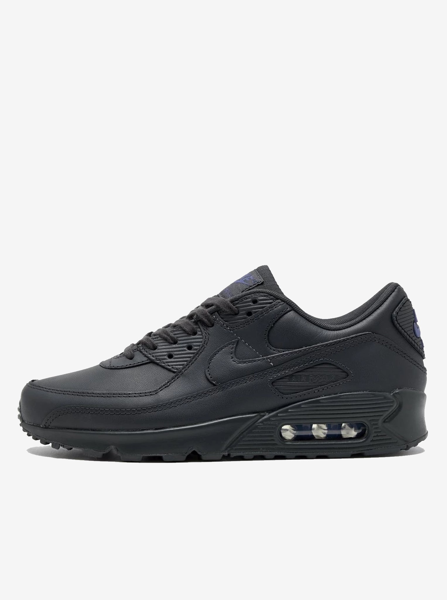 nike air max 90 sneakers in triple black