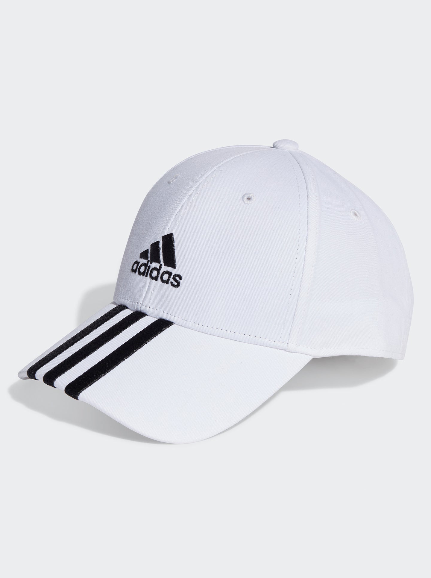 3-Stripes Cotton Twill Baseball Cap