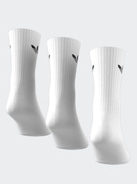 Trefoil Cushion Crew Socks 3 Pack Unisex