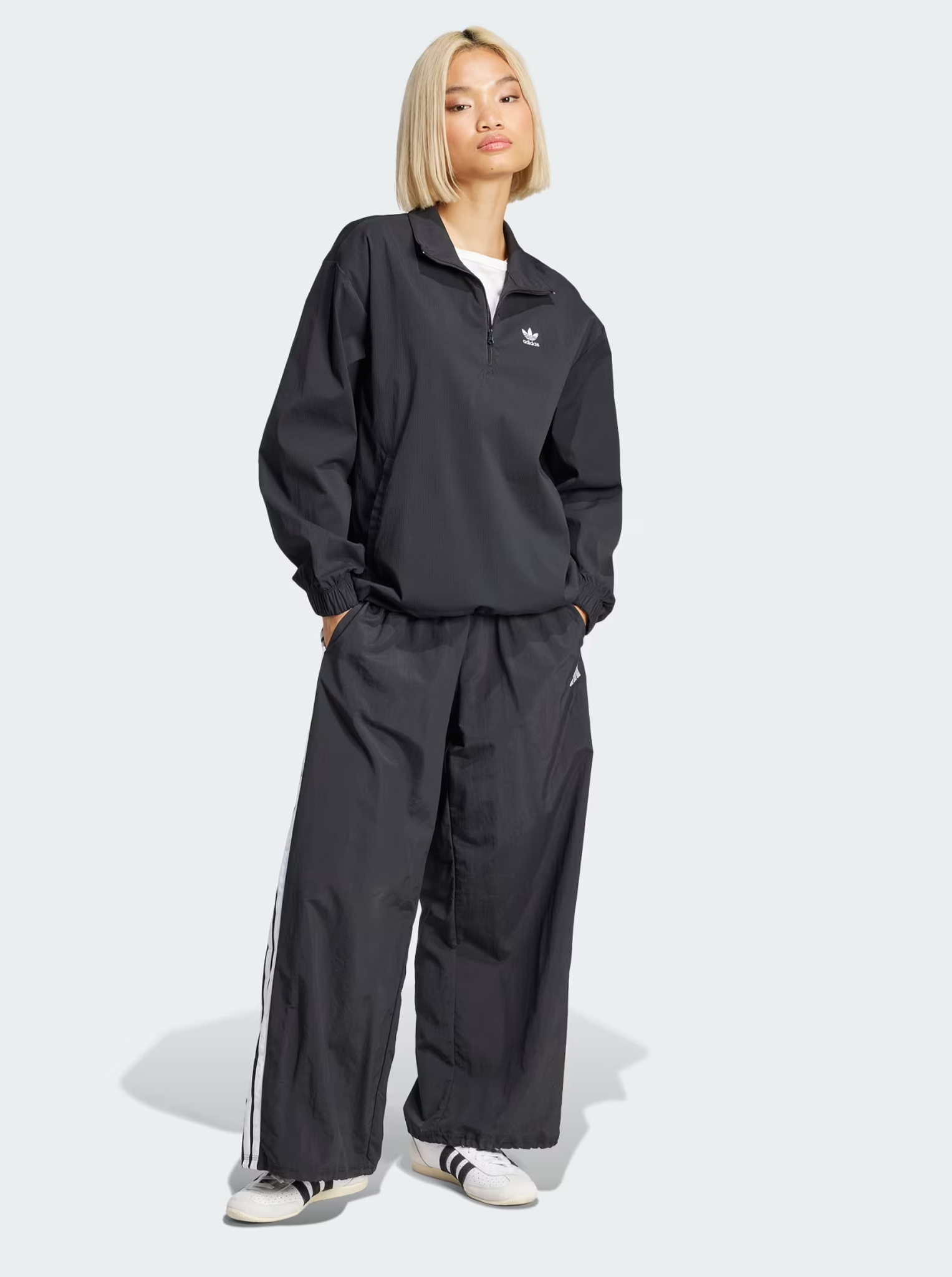 Essentials Ripstop 1/2 Zip Track Top – Stirling Sports Essentials Ripstop 1/2 Zip Track Top – Stirling Sports
