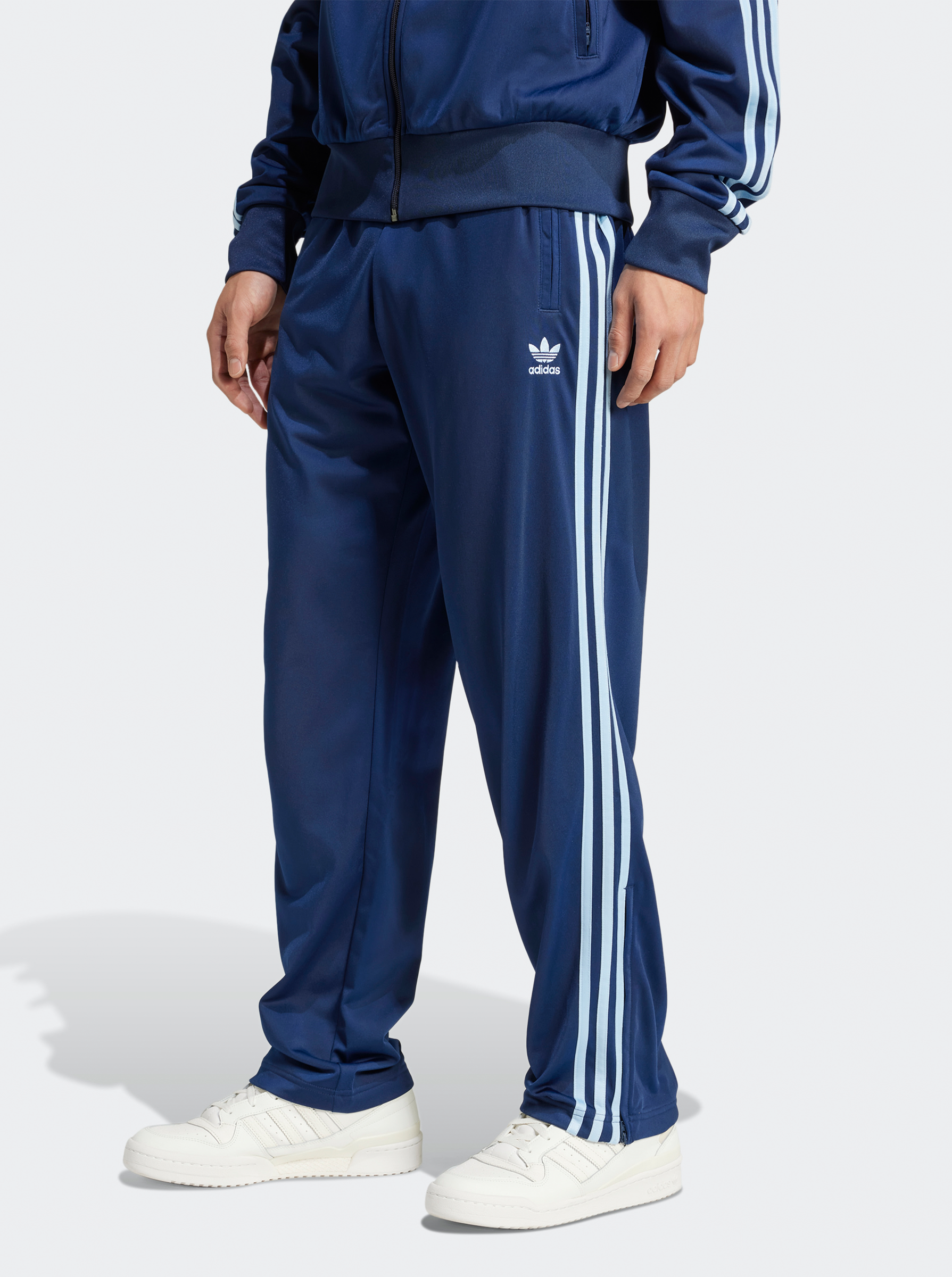Navy Blue Adidas Originals Classic Joggers Adidas Originals Three