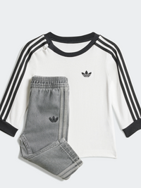 Denim Long Sleeve Set Infants