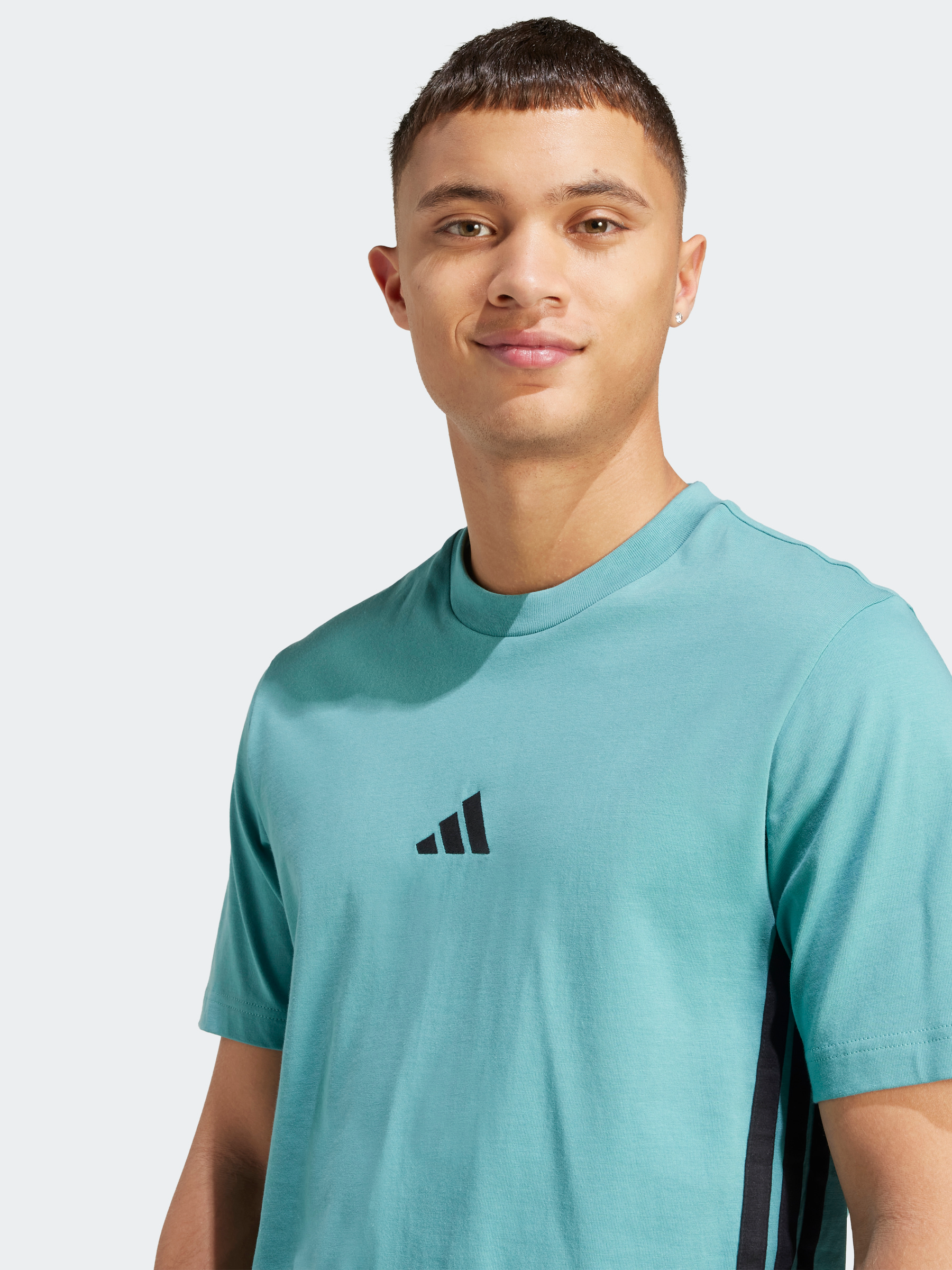 Essentials Three Stripes Single Jersey Tee