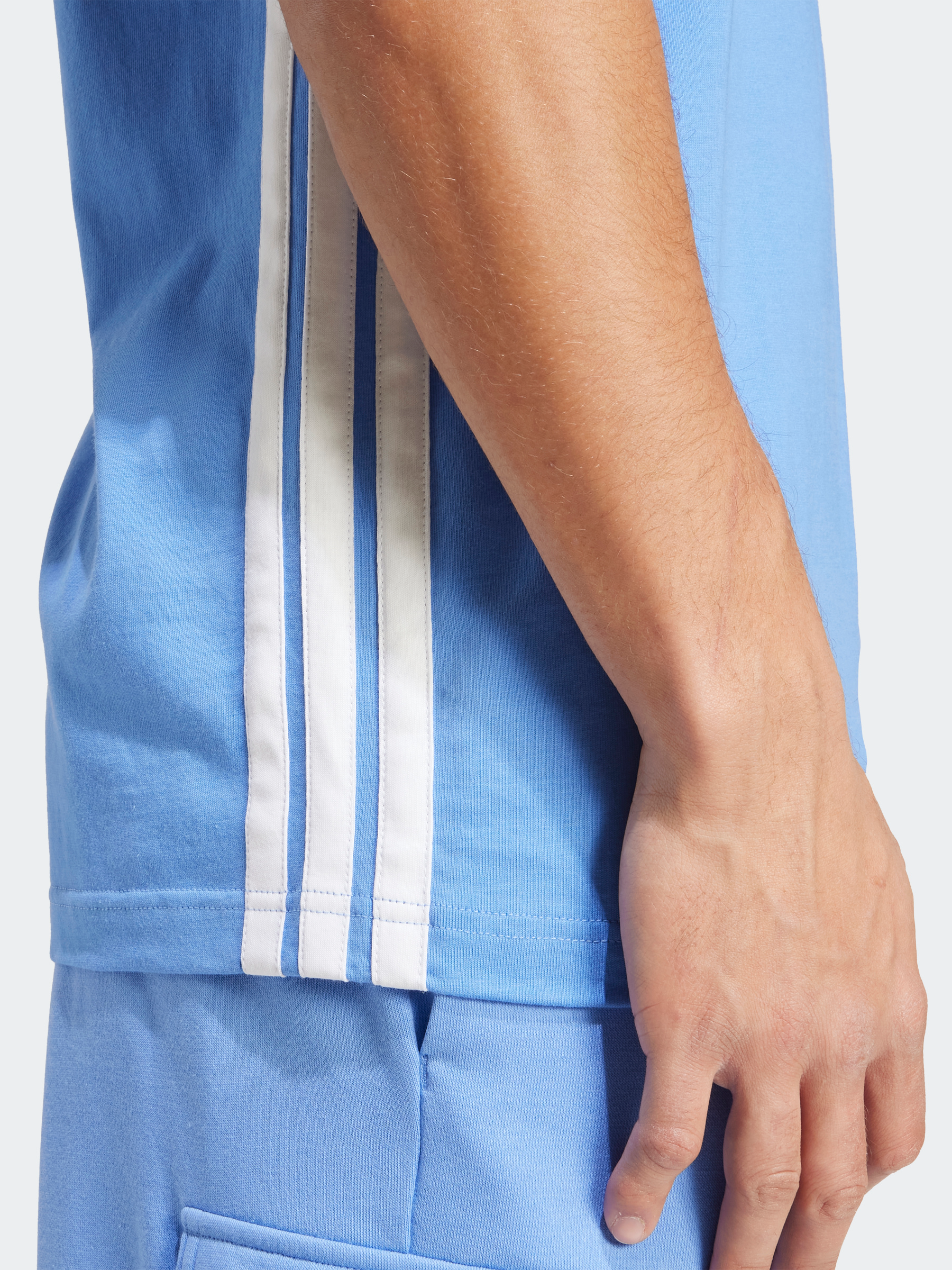 Essentials Three Stripes Single Jersey Tee