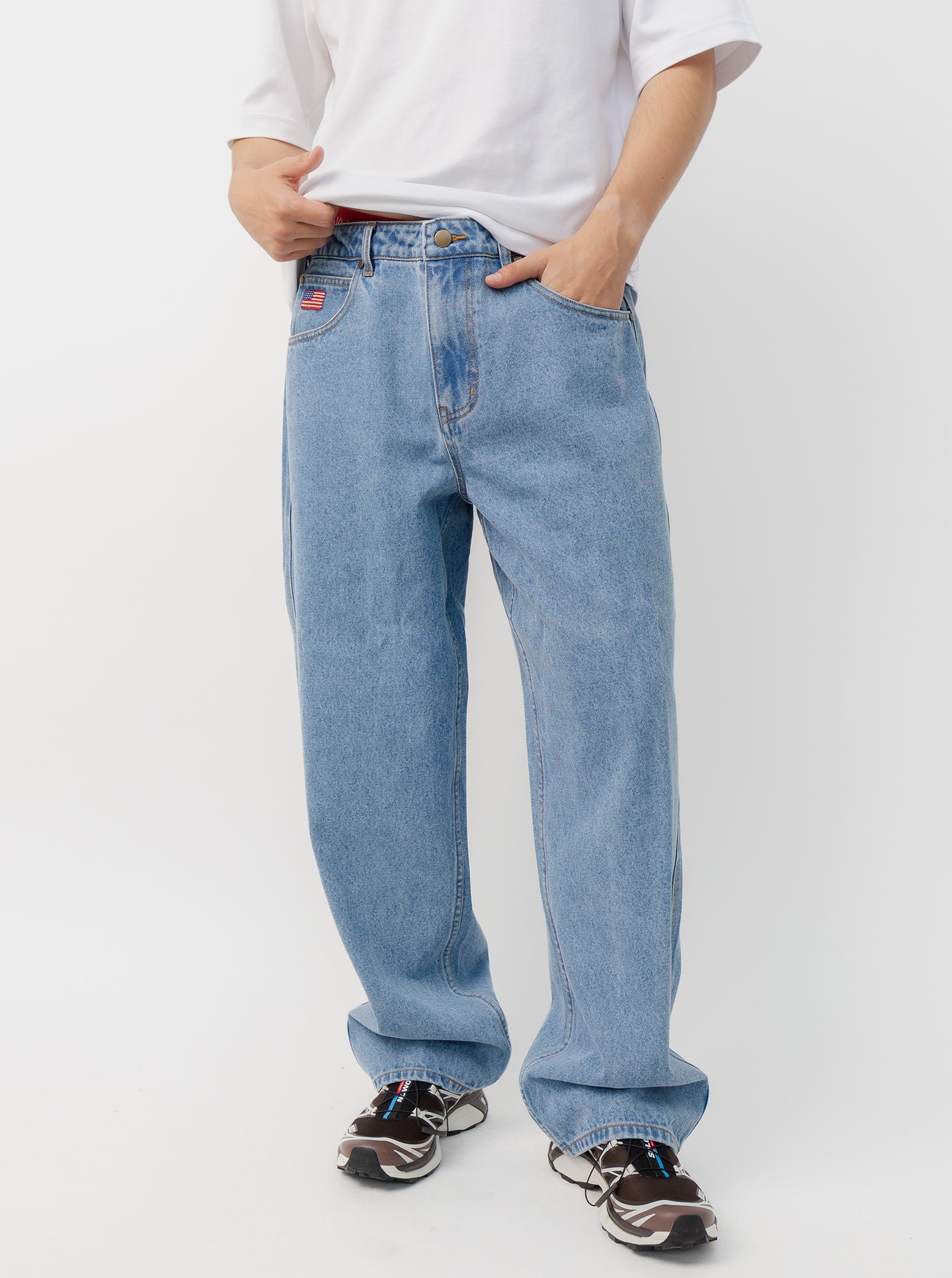 Relaxed Denim Jeans