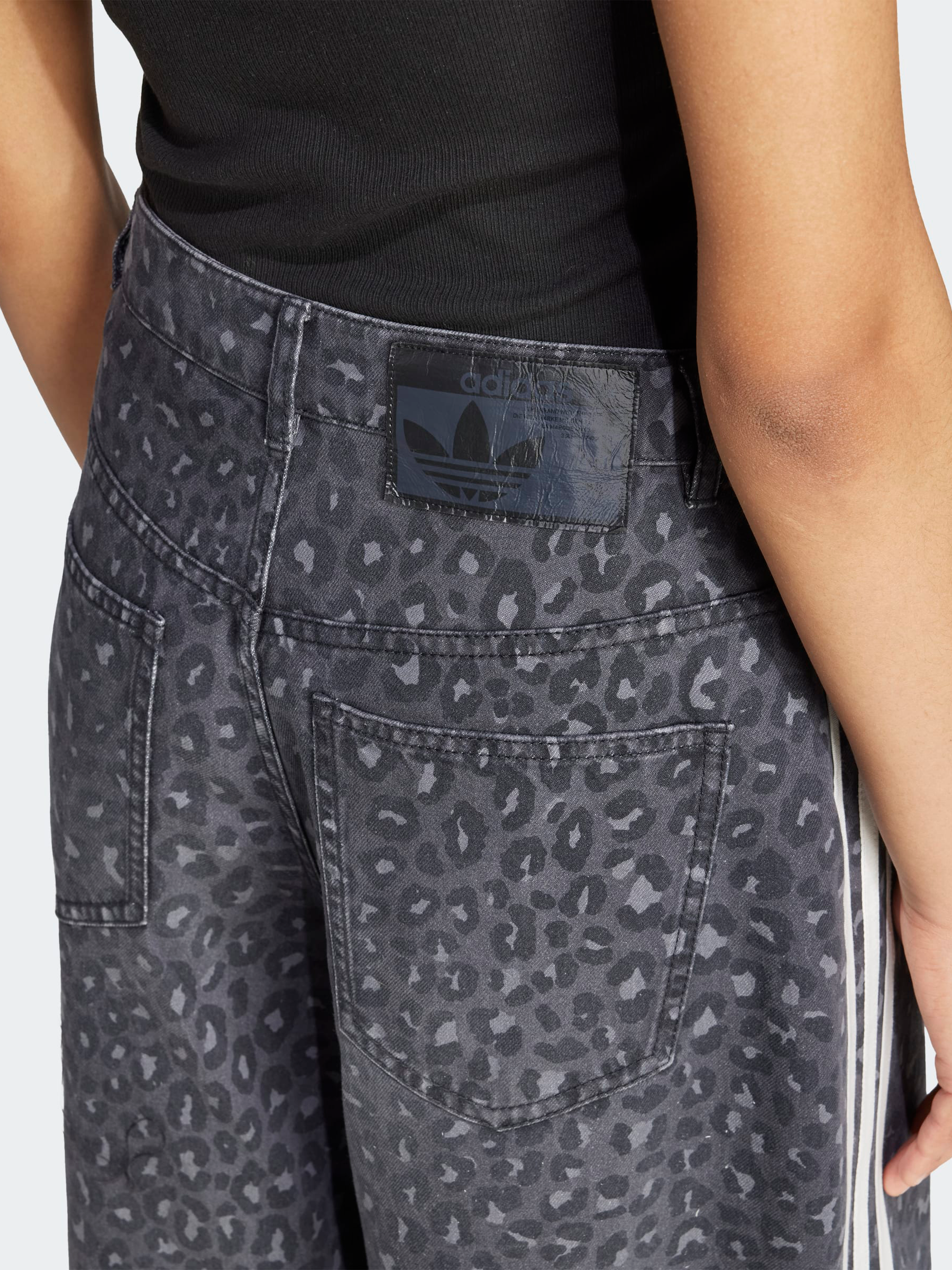 Denim Bermuda Shorts in Carbon