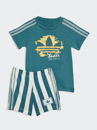 Summer Glow Tee and Short Set