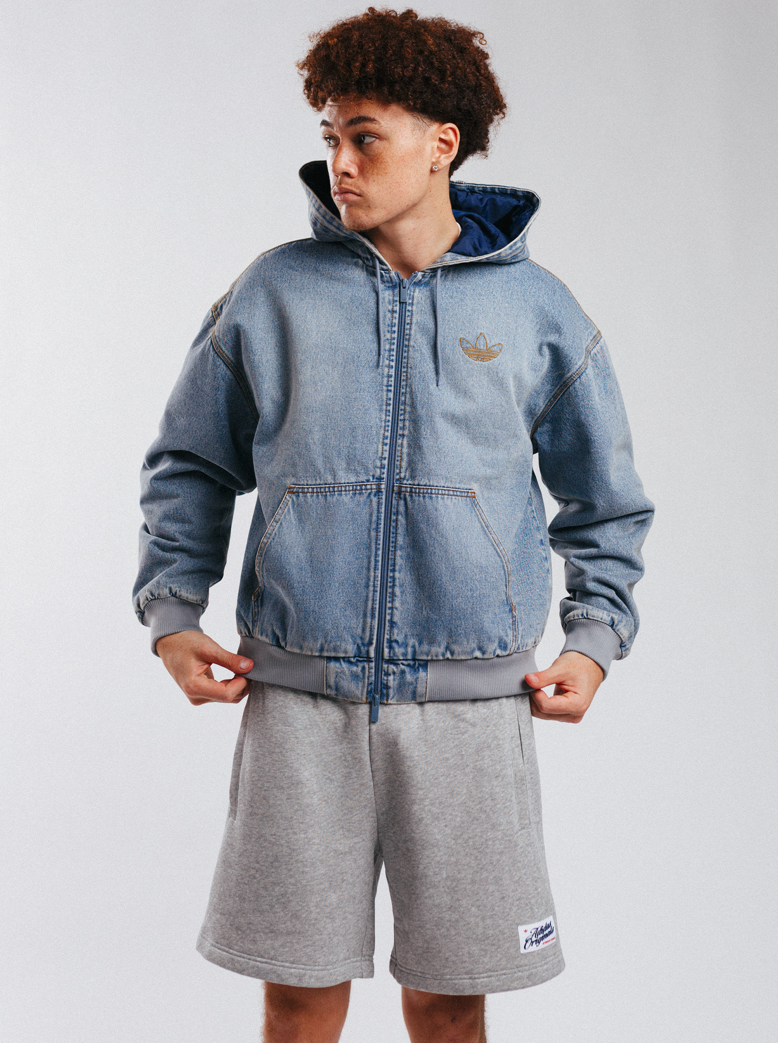Denim Padded Jacket – Stirling Sports