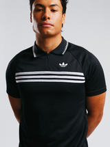 Chest Stripes Slim Polo