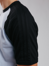 Adidas M 3-Stripes Tee - Crystal Sky