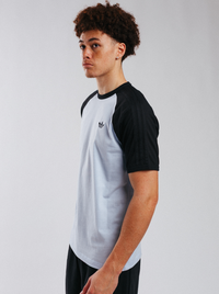 Adidas M 3-Stripes Tee - Crystal Sky