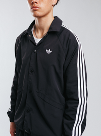 Adidas M 3-Stripes Coach Jacket - Black