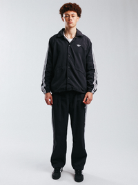 Adidas M 3-Stripes Coach Jacket - Black