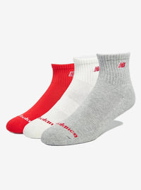 Patch Logo Ankle Socks 3 Pack Unisex