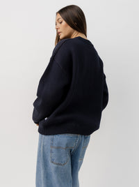 Cherry Jacquard Knit