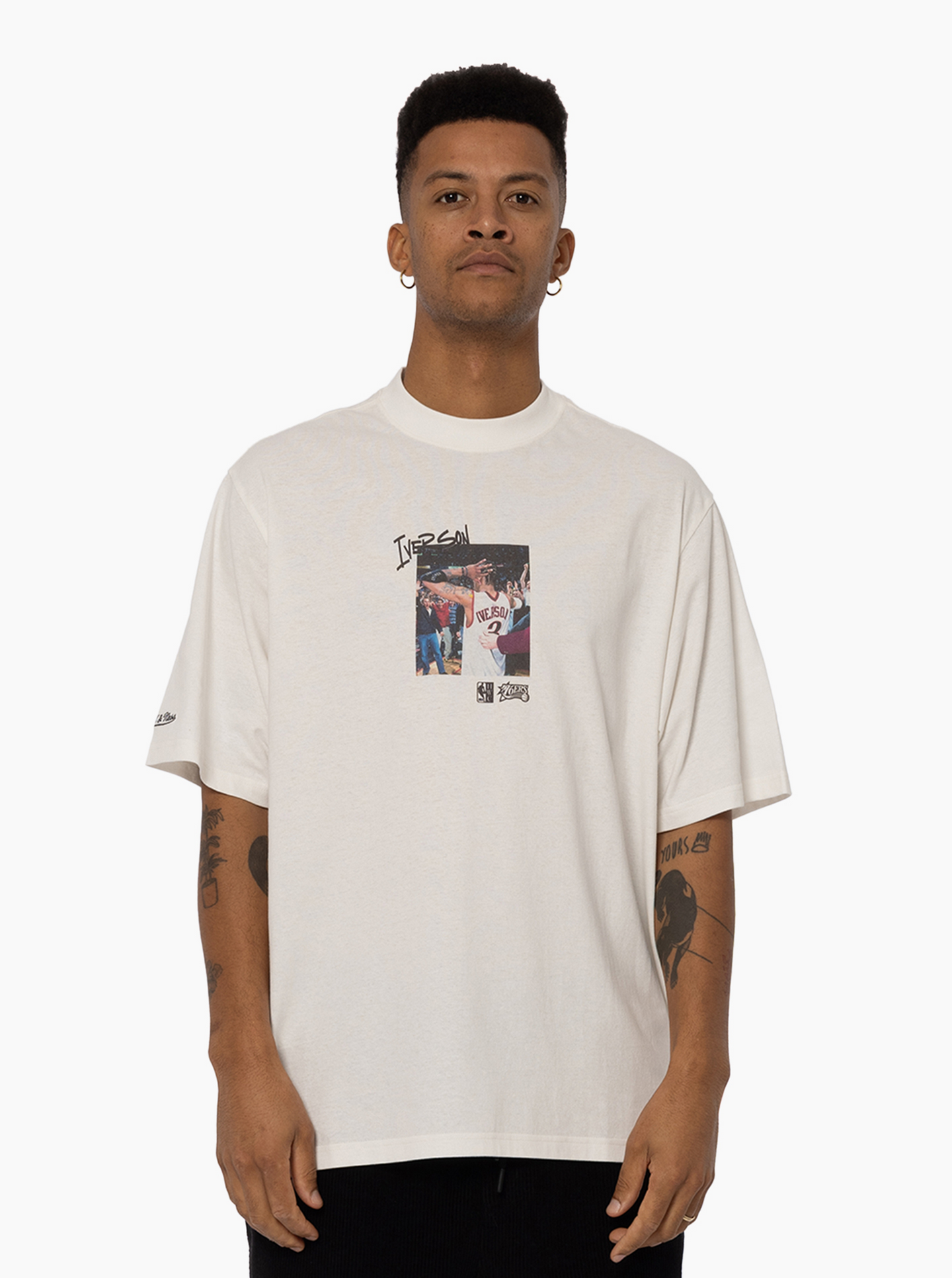 Philadelphia 76ers Allen Iverson Pre & Post Game T-Shirt