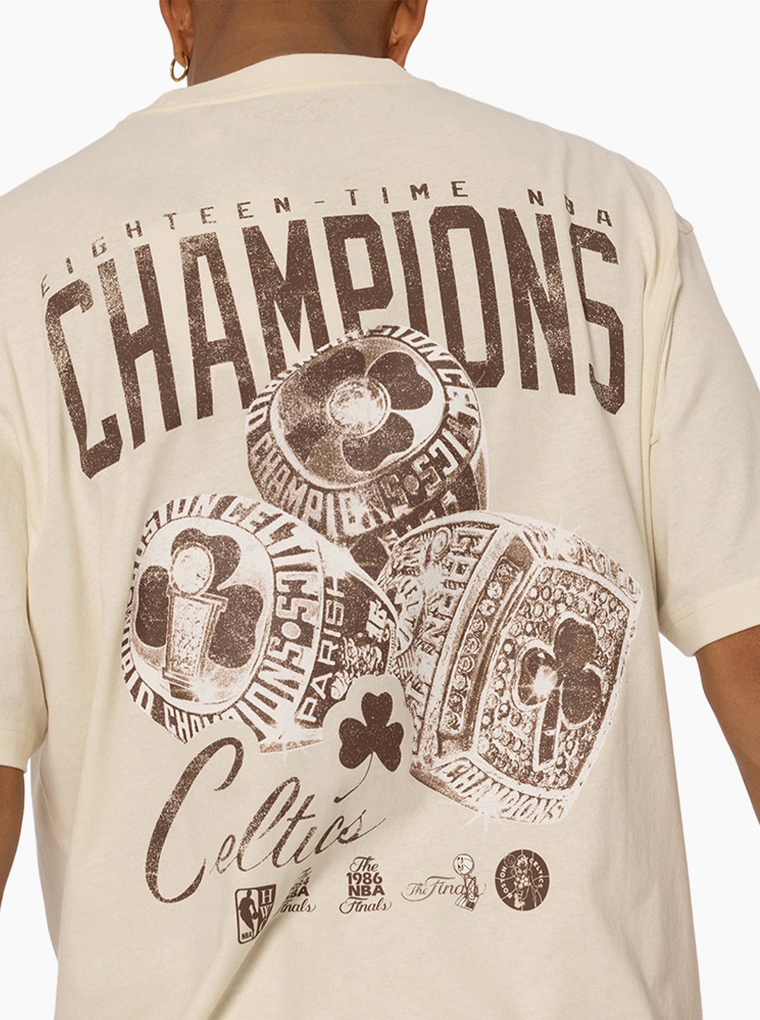 Boston Celtics Mono Champs Tee