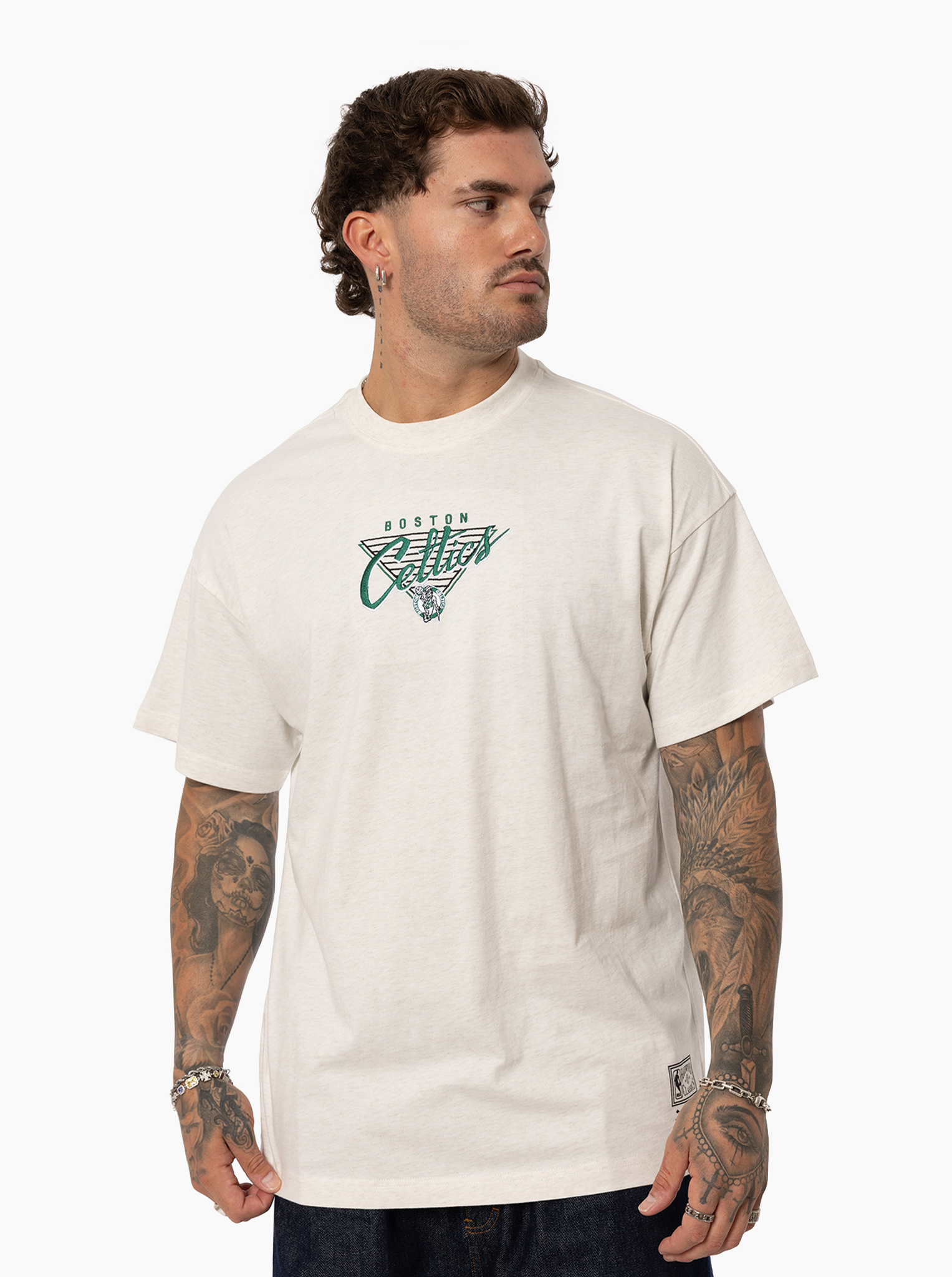 Boston Celtics Blaze Script Tee