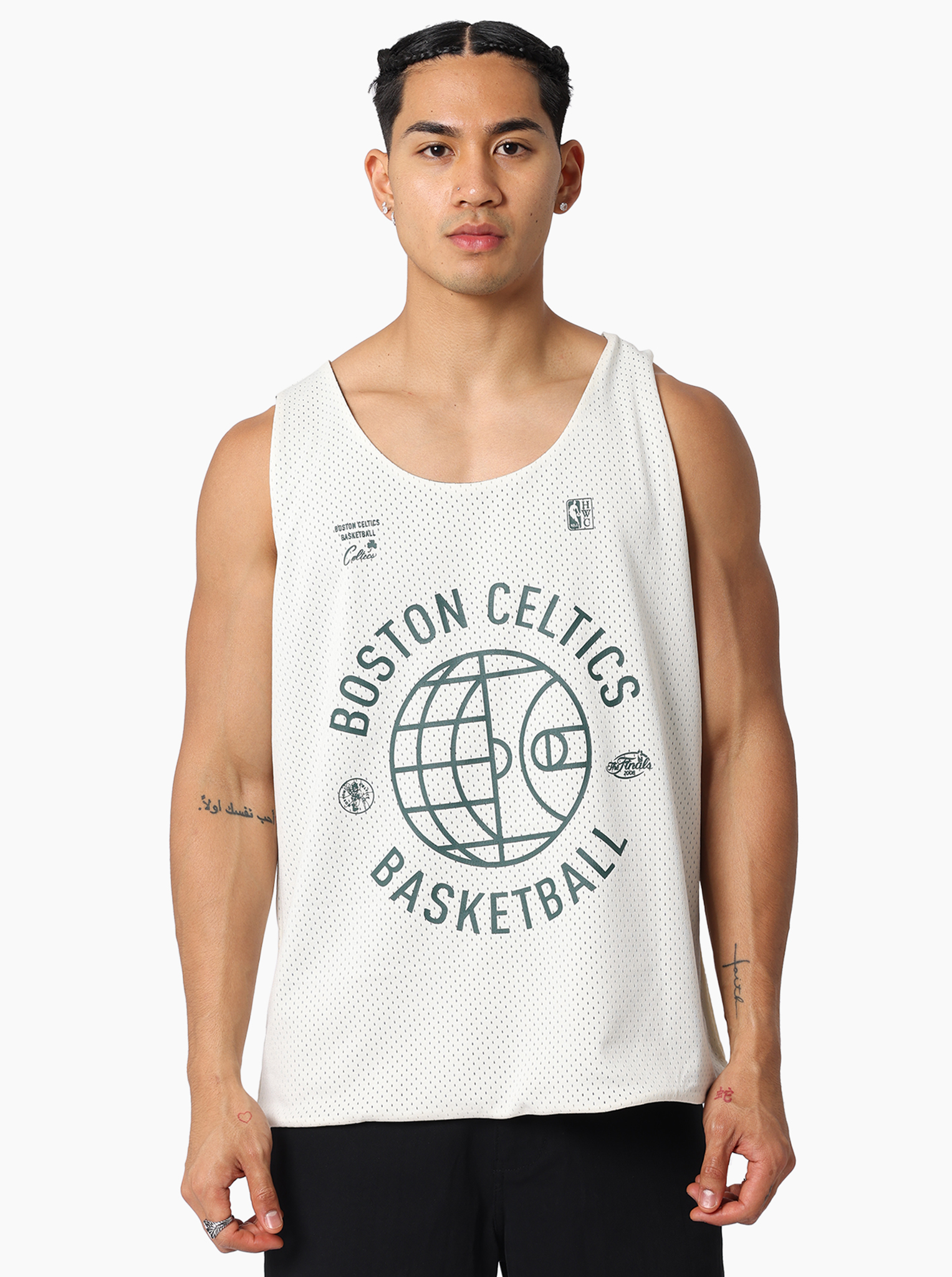 Global Reversible Boston Celtics Singlet – Stirling Sports