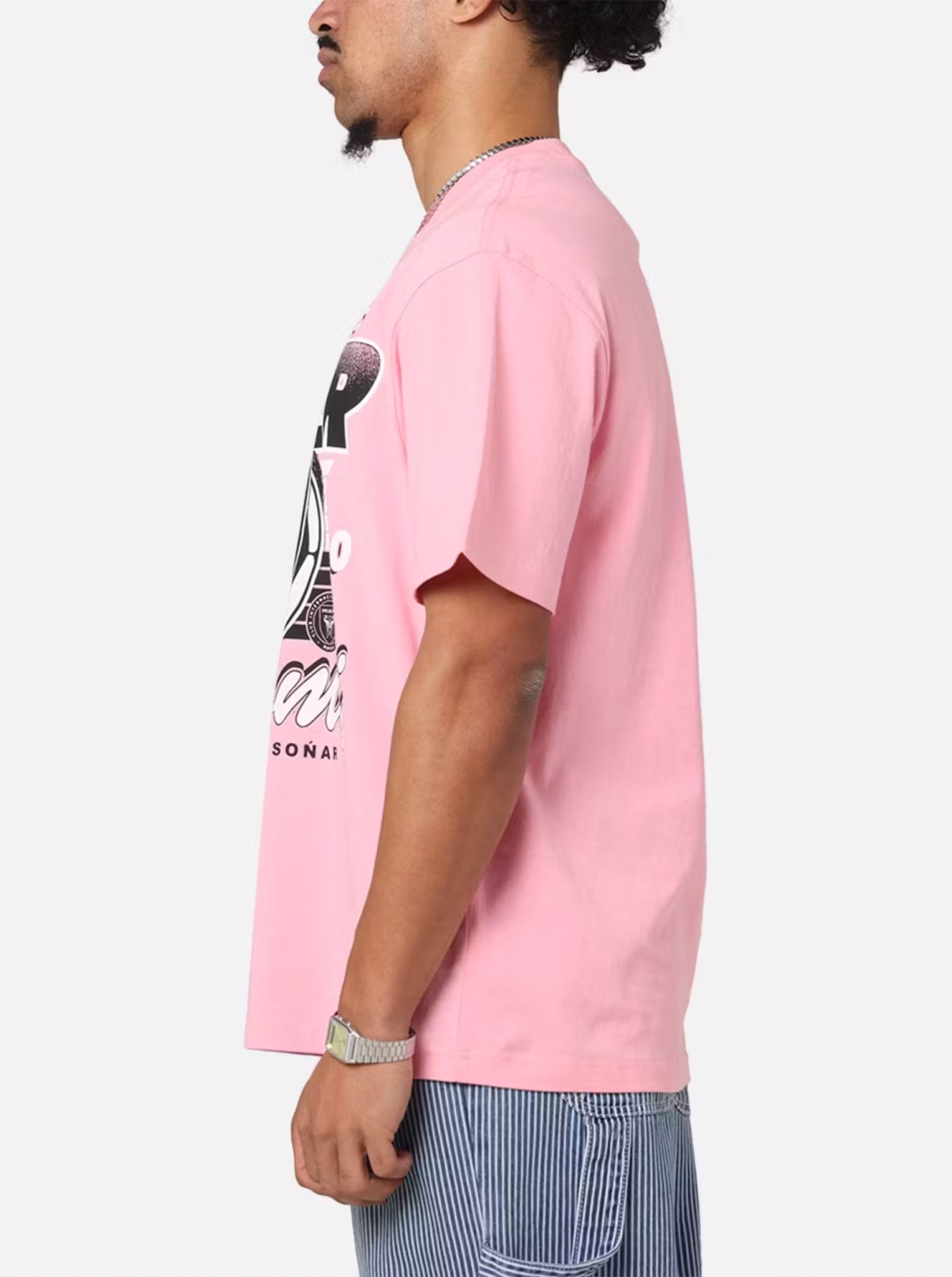 Inter Miami CF Flaming Ball T-Shirt