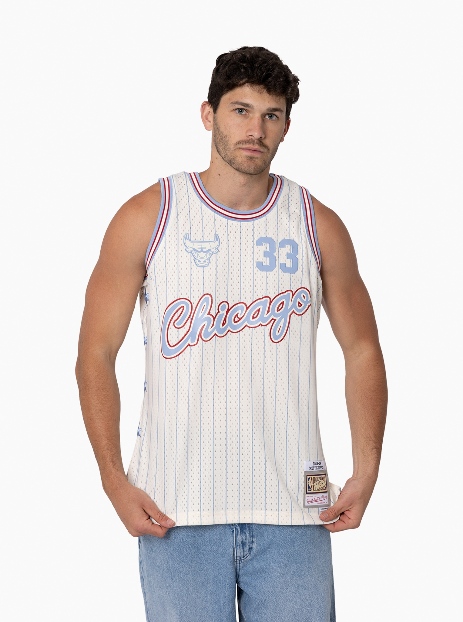 Chicago Bulls Tip-Off Scottie Pippen Swingman Jersey – Stirling Sports