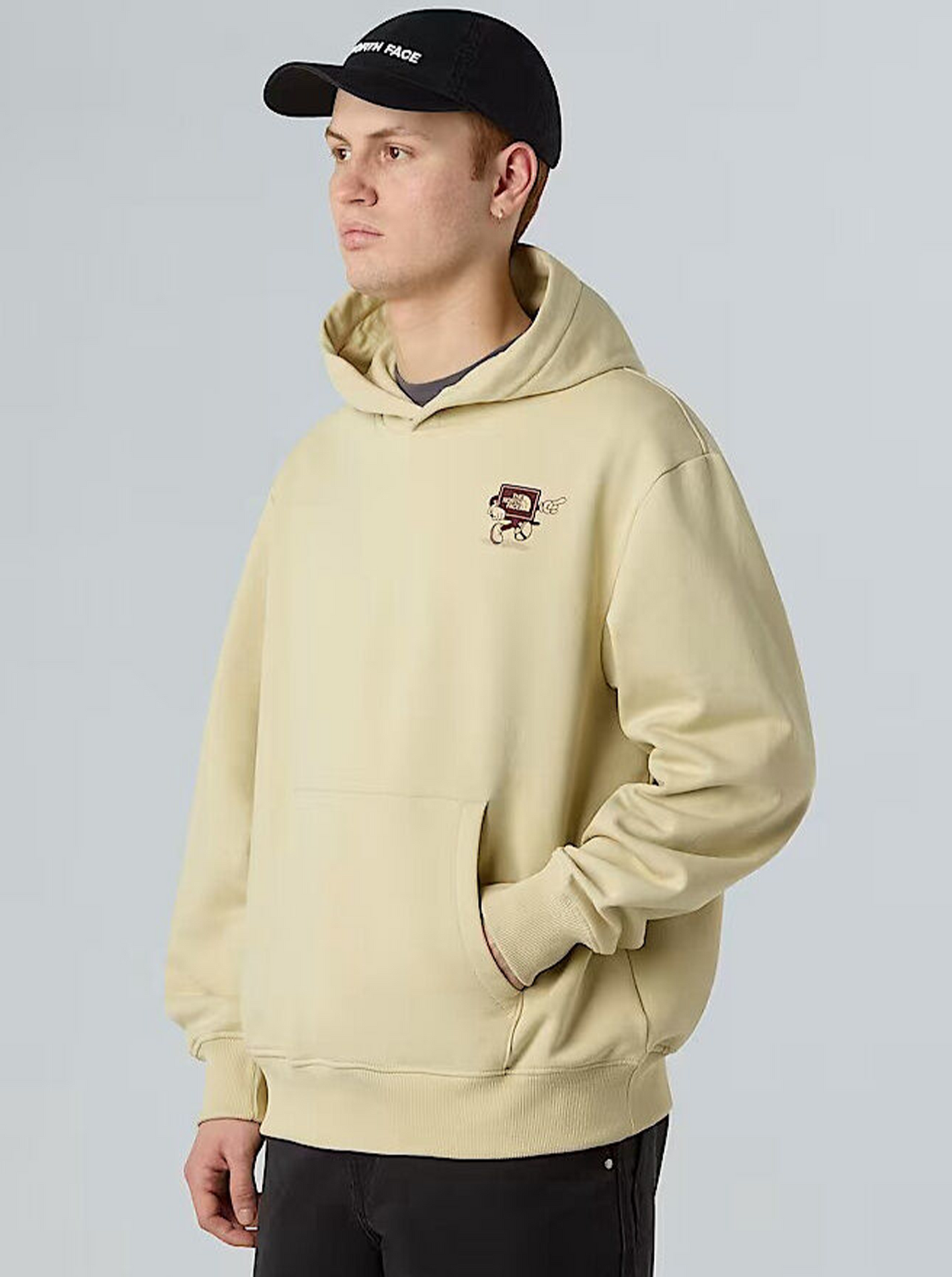 Cartoon Logo Relaxed Hoodie