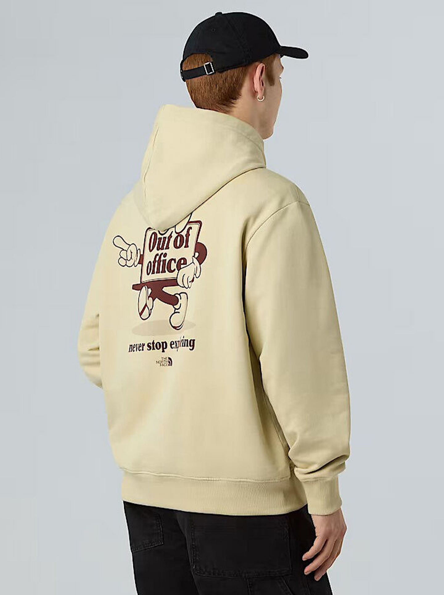 Cartoon Logo Relaxed Hoodie