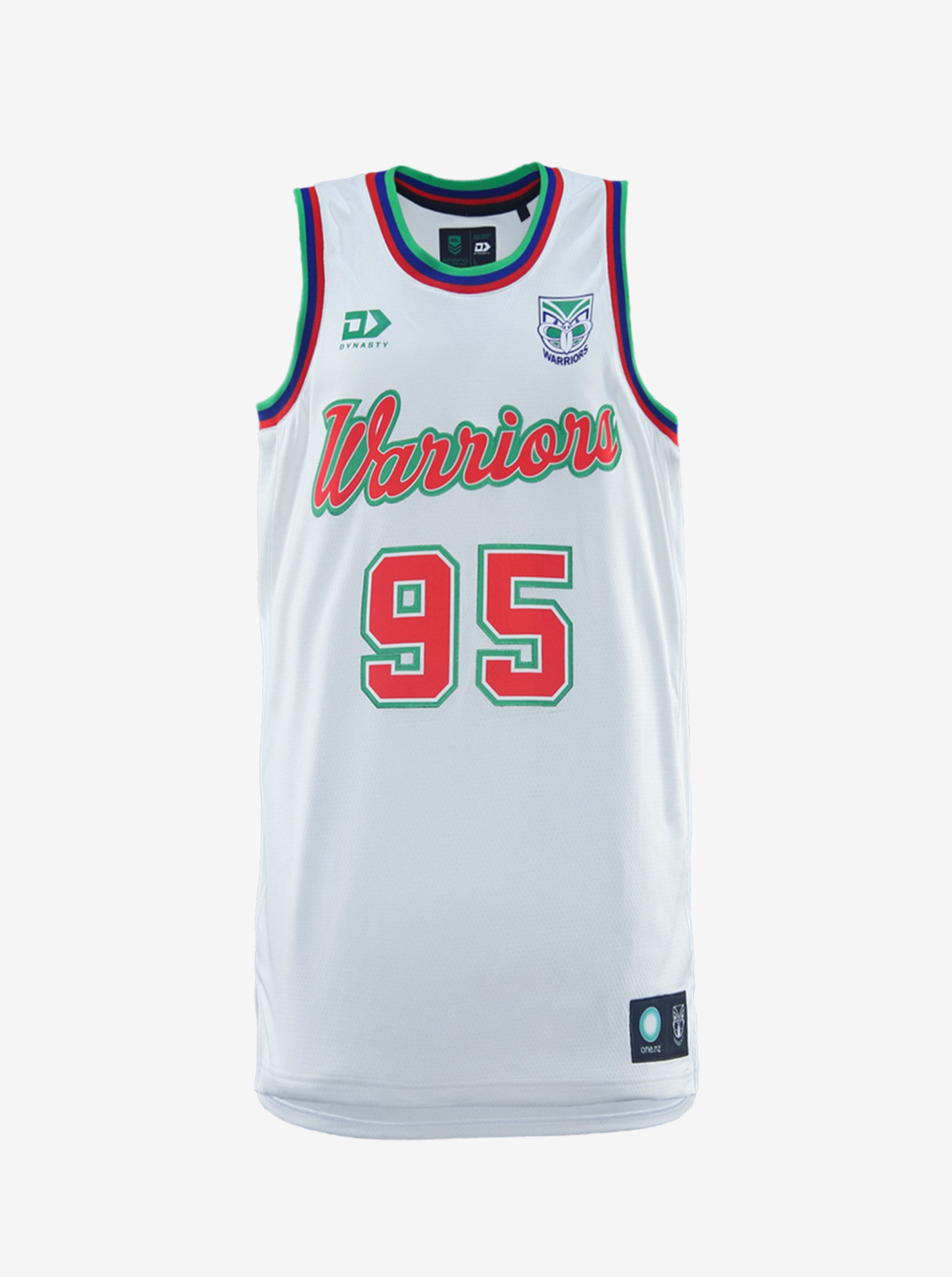 2026 New Zealand Warriors Mens Basketball Singlet – Stirling Sports