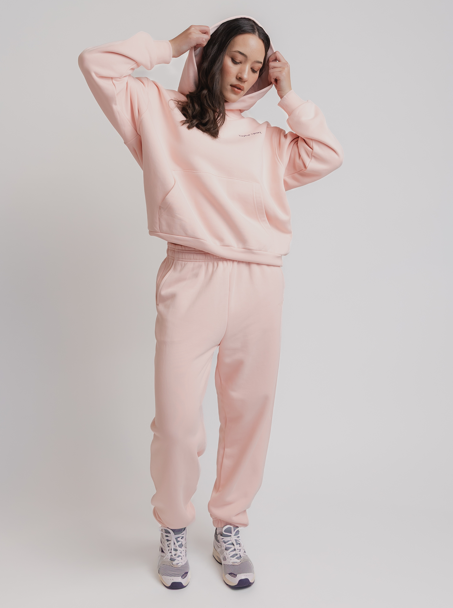 Heritage Hoodie in Pillow Pink