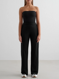 Black Sense Wide Pants