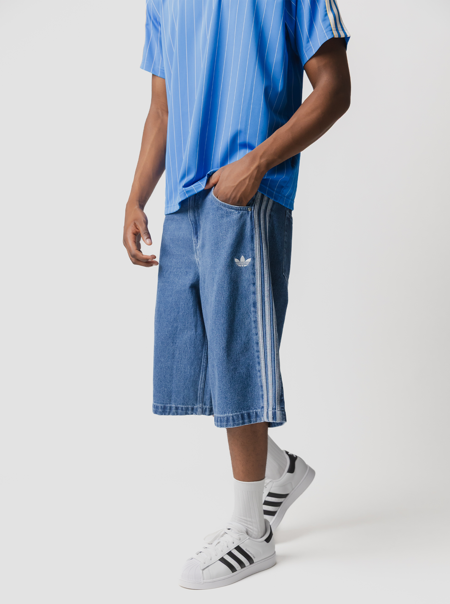 Firebird Adicolor Denim Shorts