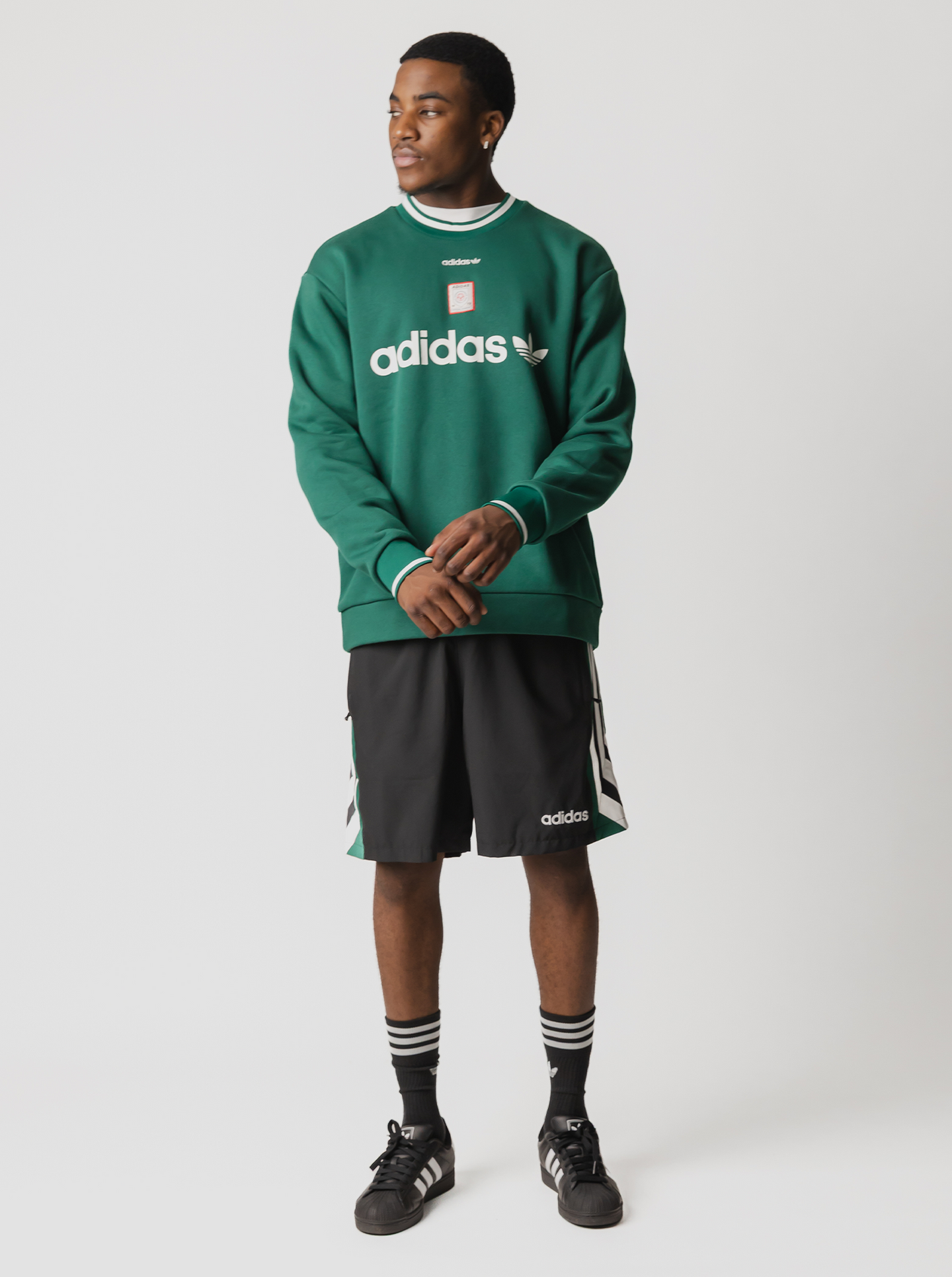 Badge Crewneck Sweatshirt