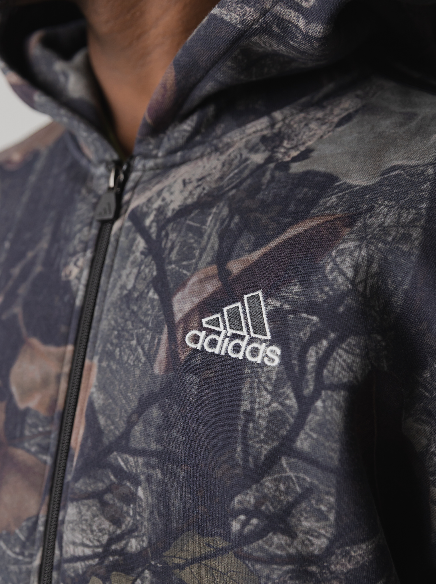 Camo Full-Zip Hoodie