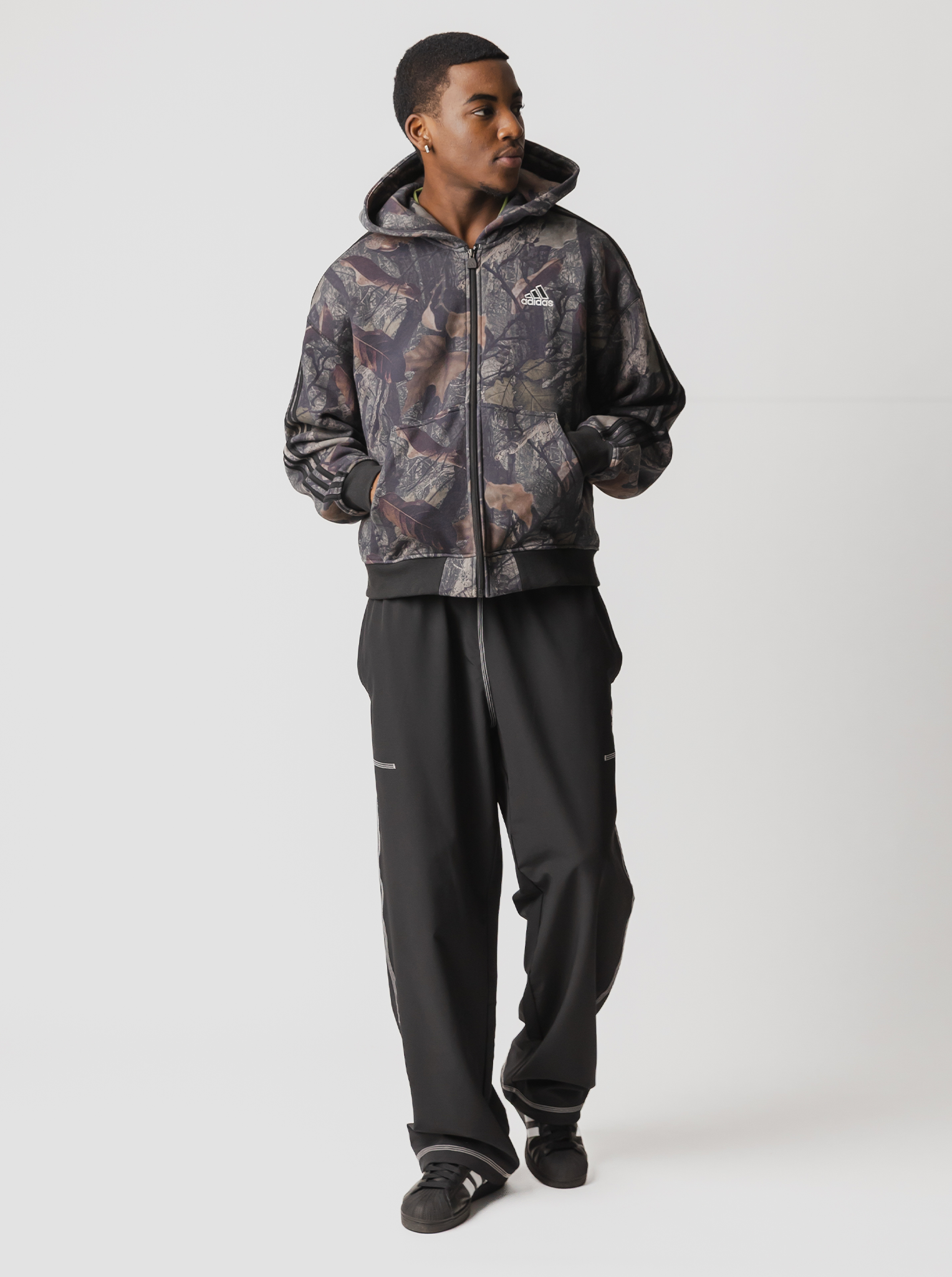 Camo Full-Zip Hoodie