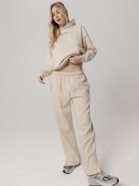 Wide Leg Sweats in Vanilla