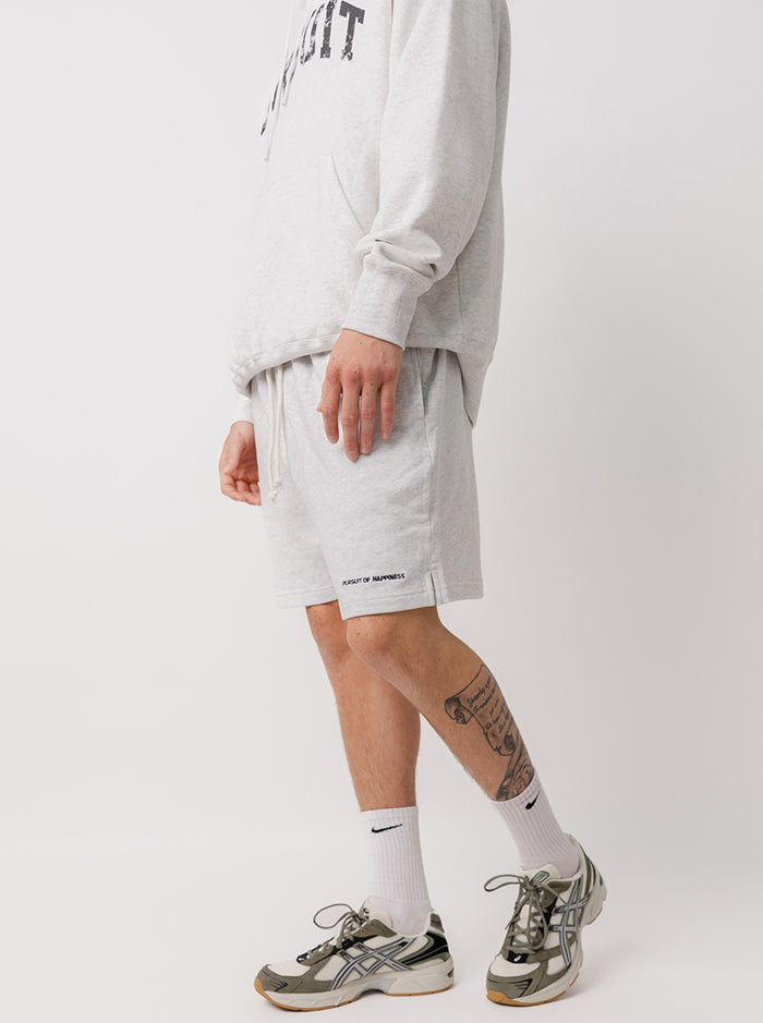 Happiness Shorts in Heather Grey