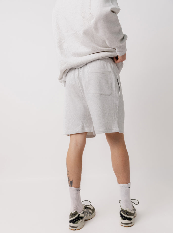 Happiness Shorts in Heather Grey