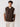 Serif Logo Knitted Vest in Brown