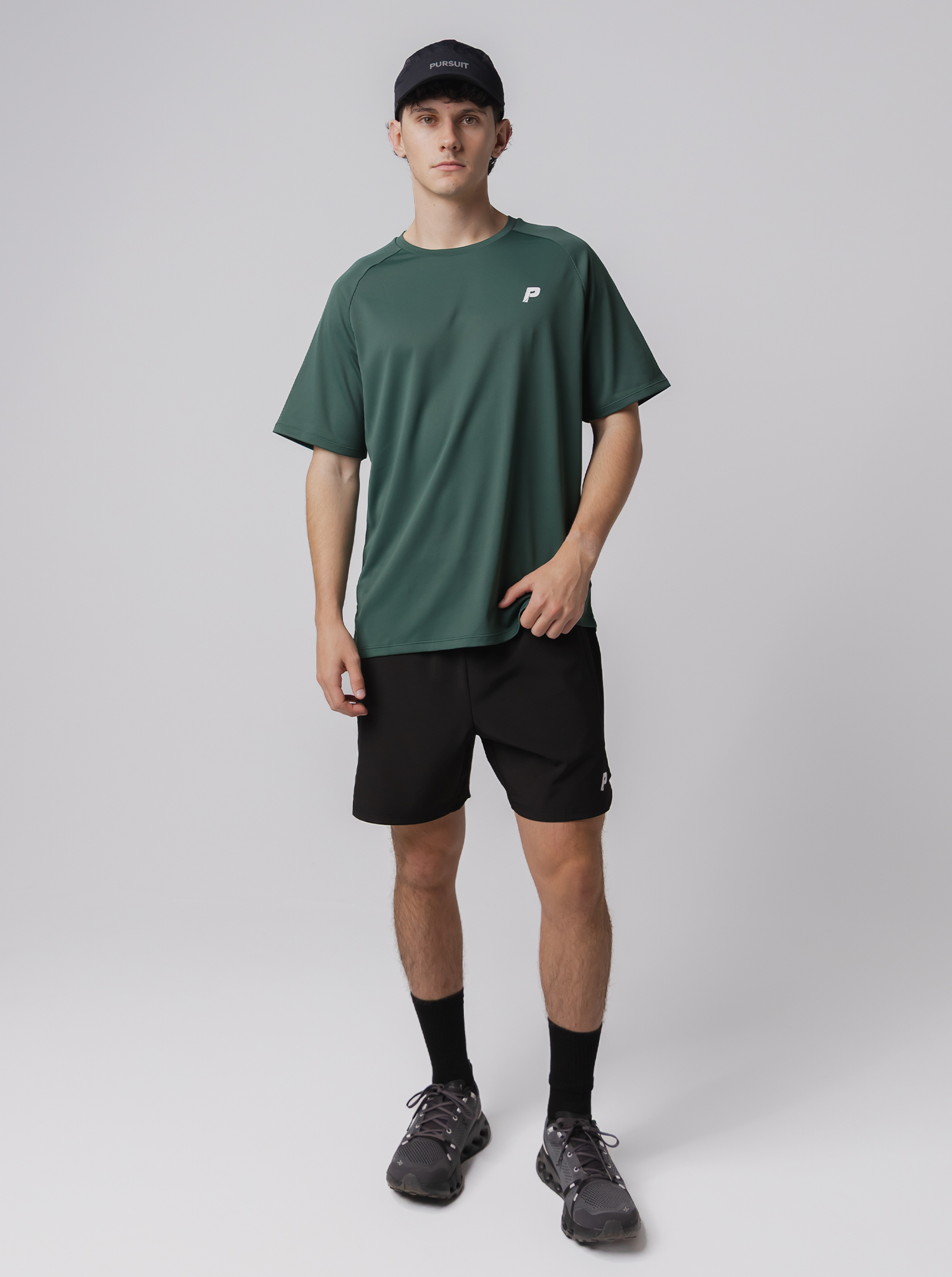 Performance Tee In Stadium Green