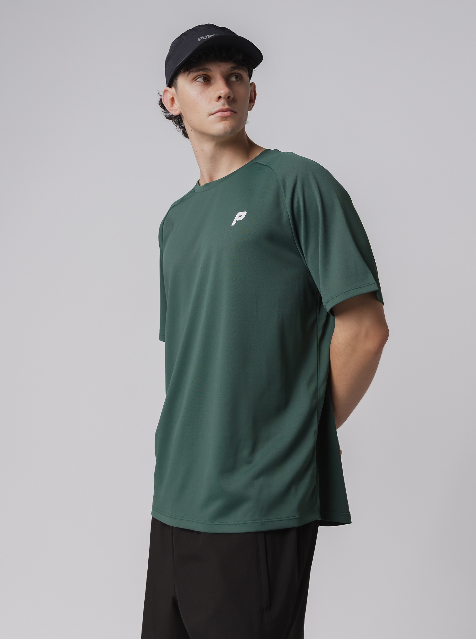 Performance Tee In Stadium Green