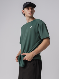 Performance Tee In Stadium Green