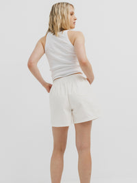 Resort Short in White