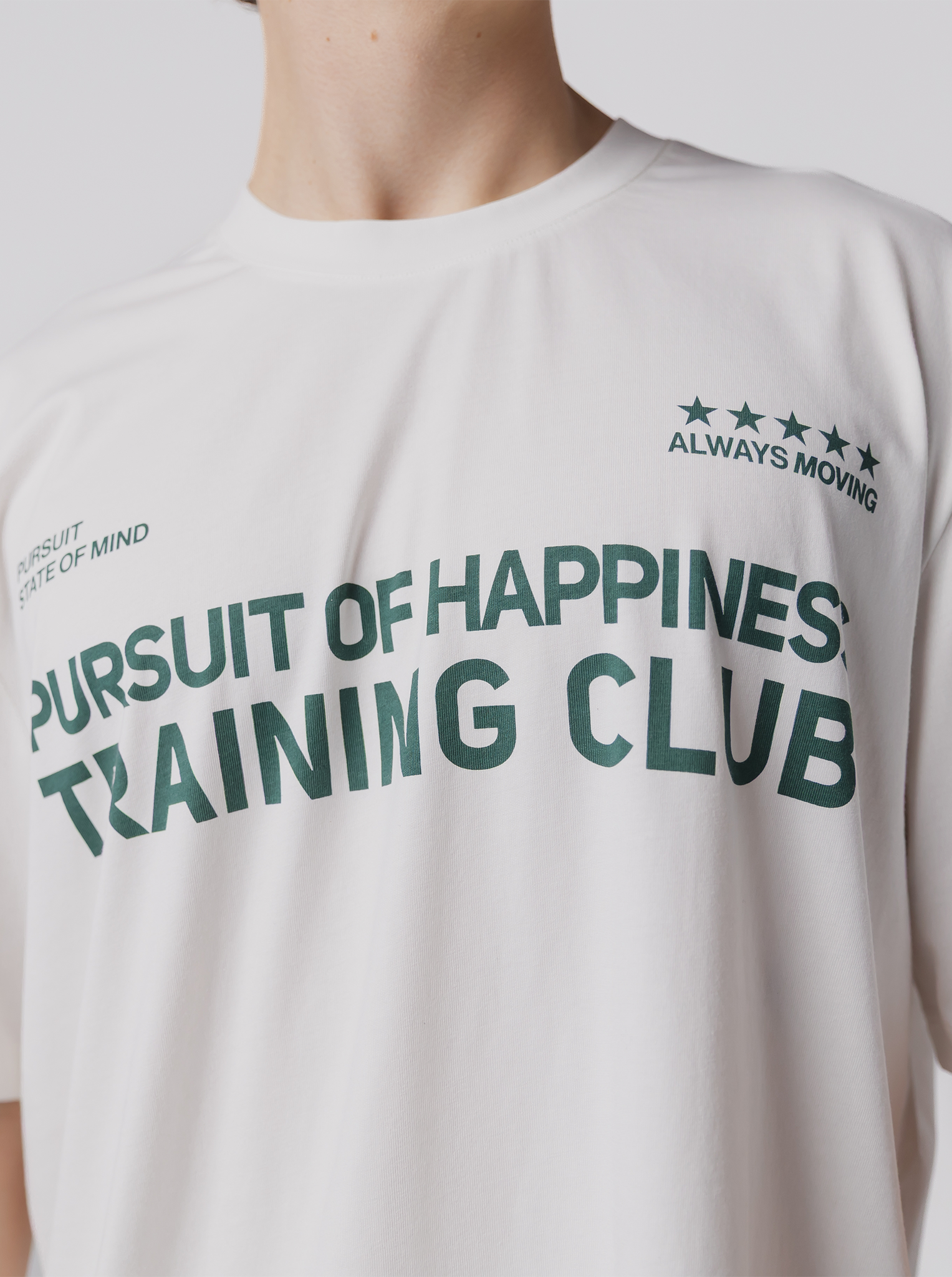 Training Club Track Tee In White