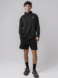 1/4 Zip Performance Long Sleeve In Black