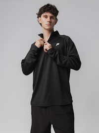 1/4 Zip Performance Long Sleeve In Black