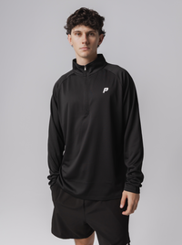 1/4 Zip Performance Long Sleeve In Black