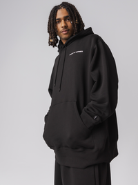 Classic Logo Heavyweight Pullover in Court Black