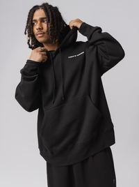 Classic Logo Heavyweight Pullover in Court Black