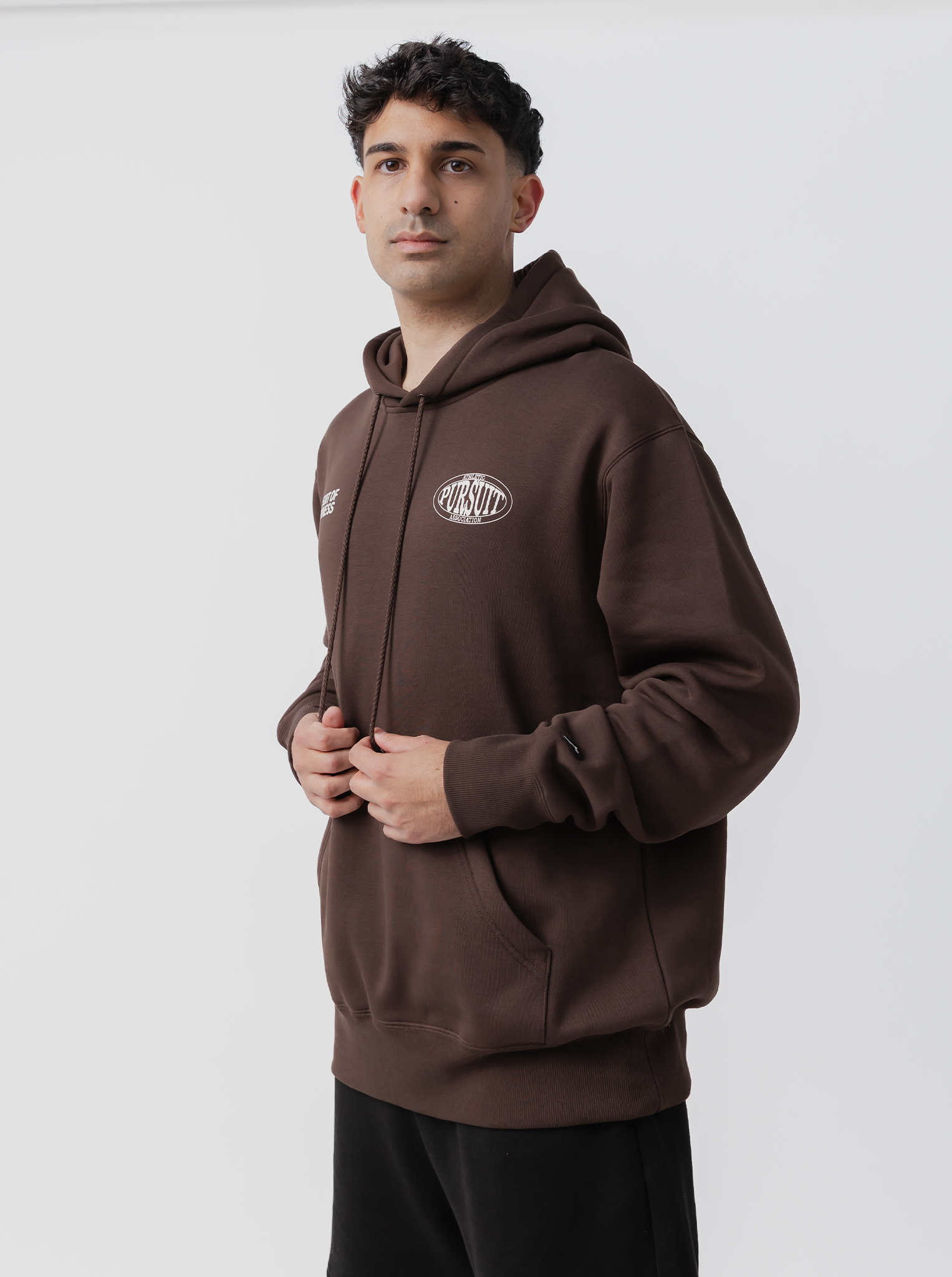 Athletic Heavyweight Pullover in Umber